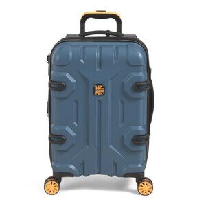 BRITBAG Dark Blue 21in Shielding Hardside Carry-on Spinner